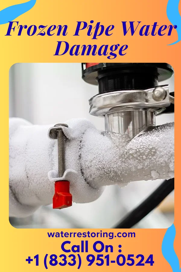 Frozen Pipe Water Damage in New Milford, NJ